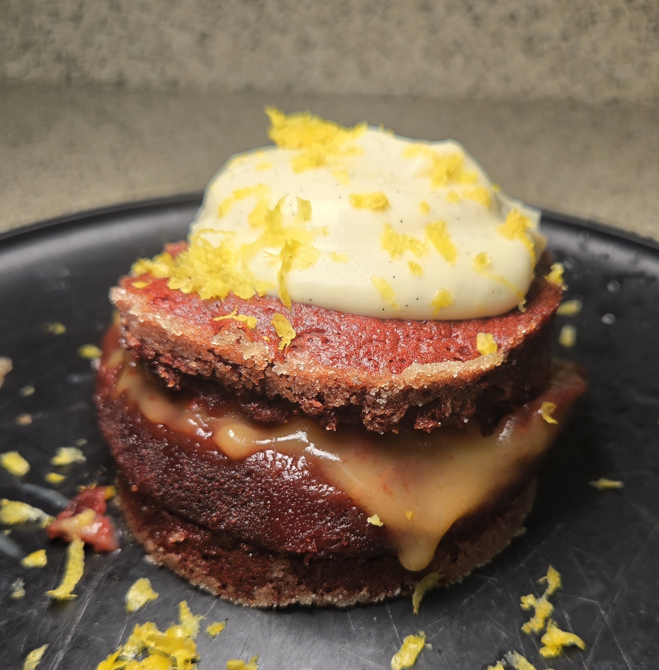 Velvet Underground…of Lemon Curd Soufflé
