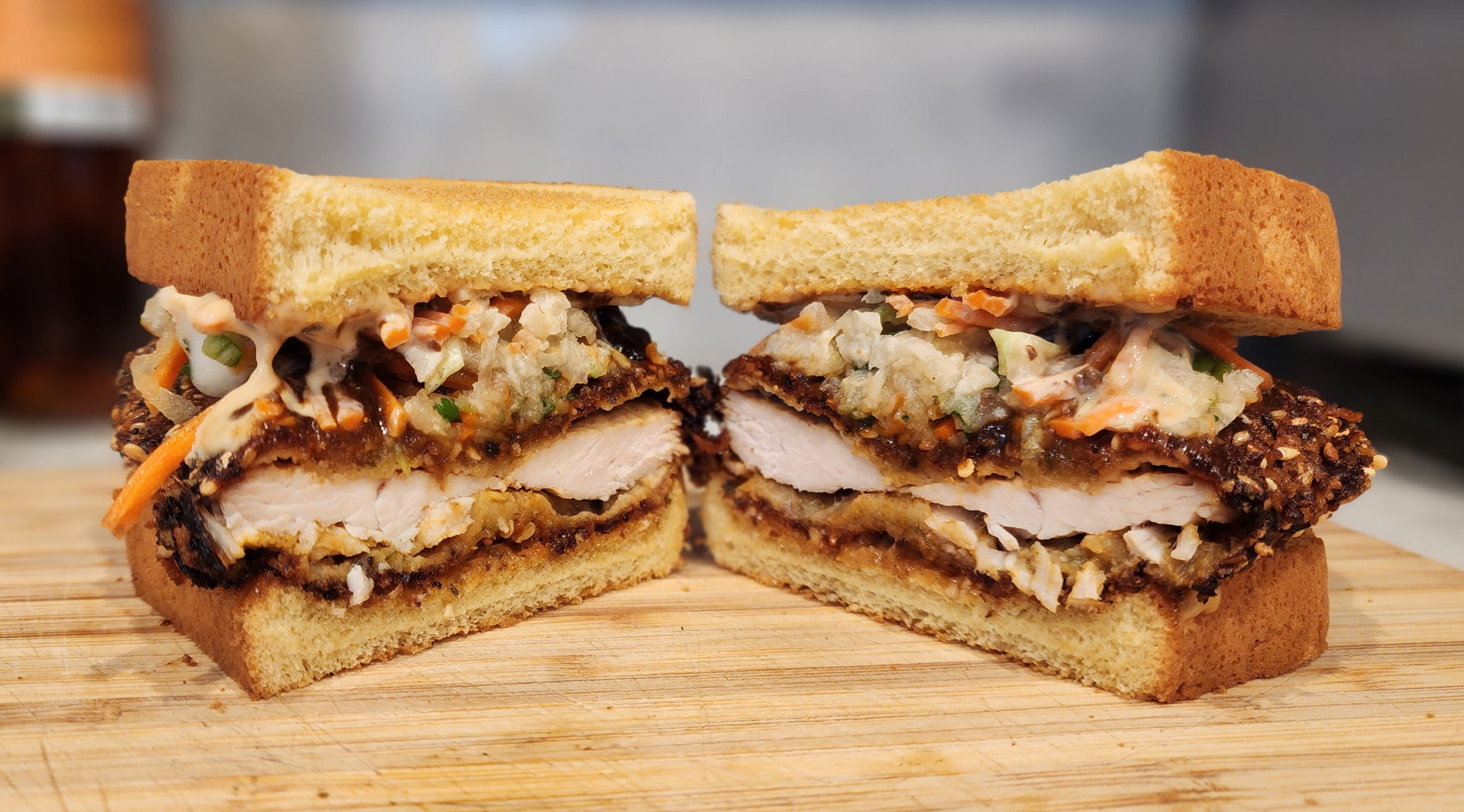 Katsu Katch Me If You Can Sandwich